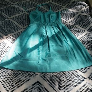 Teal dress